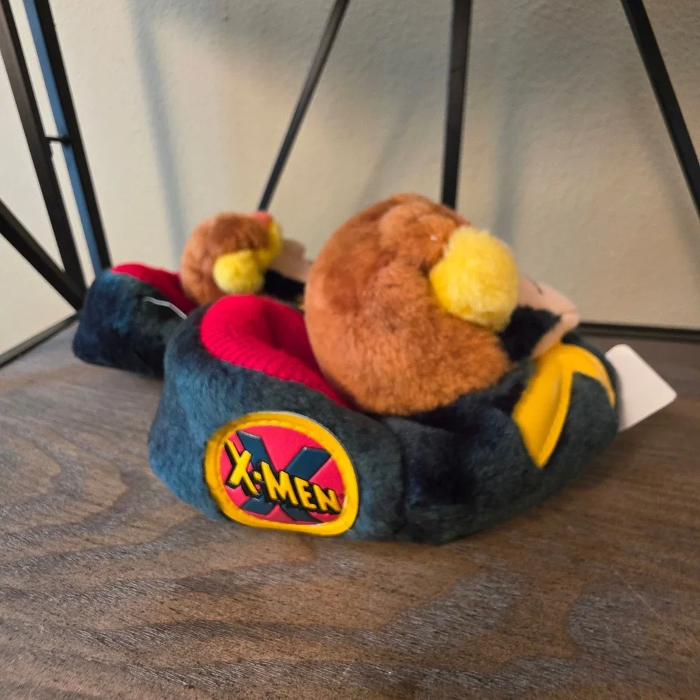 X-Men Evolution Cyclops Character‎ Plush Slippers Size Medium Kids Marvel